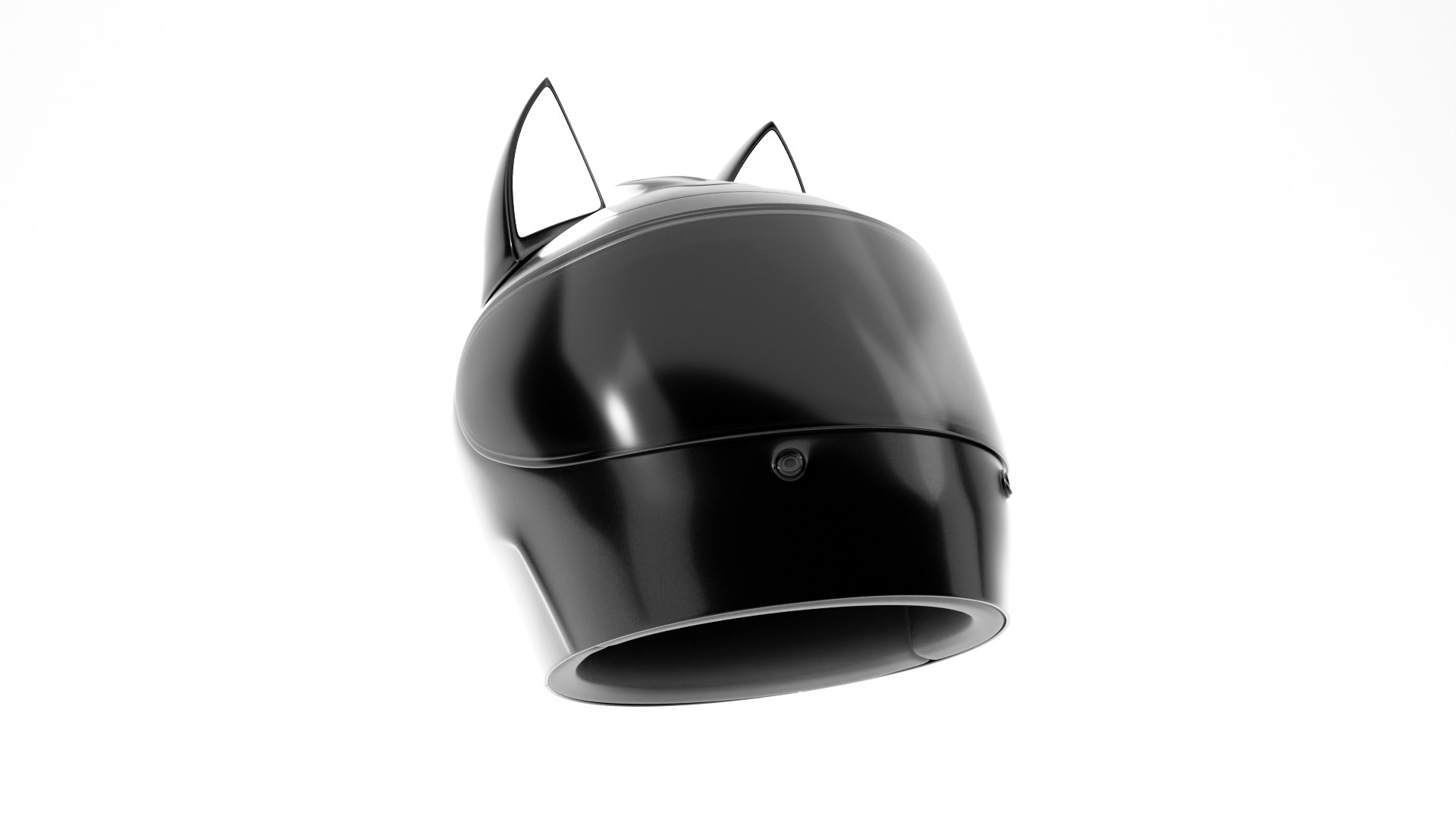 3D Cat Ear Helmet Model TurboSquid 1894034