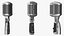 3D Vintage Microphones Collection 2