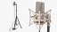 3D Vintage Microphones Collection 2