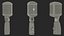 3D Vintage Microphones Collection 2