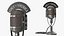 3D Vintage Microphones Collection 2