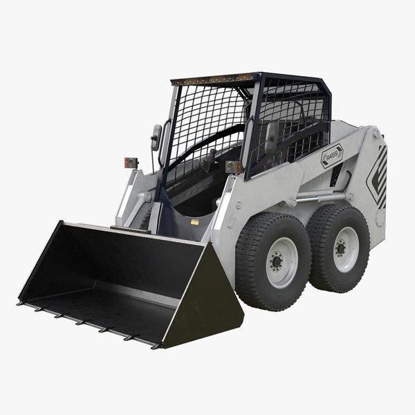 3D Skid Steer Loader LR model