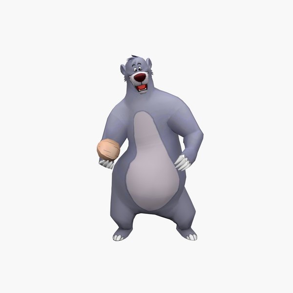 baloo 3d model