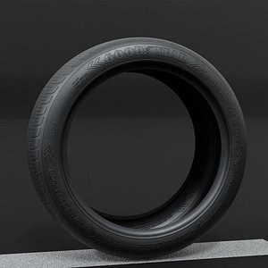 Good Year Lowpoly Tire 04