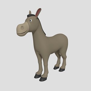 Cartoon Donkey