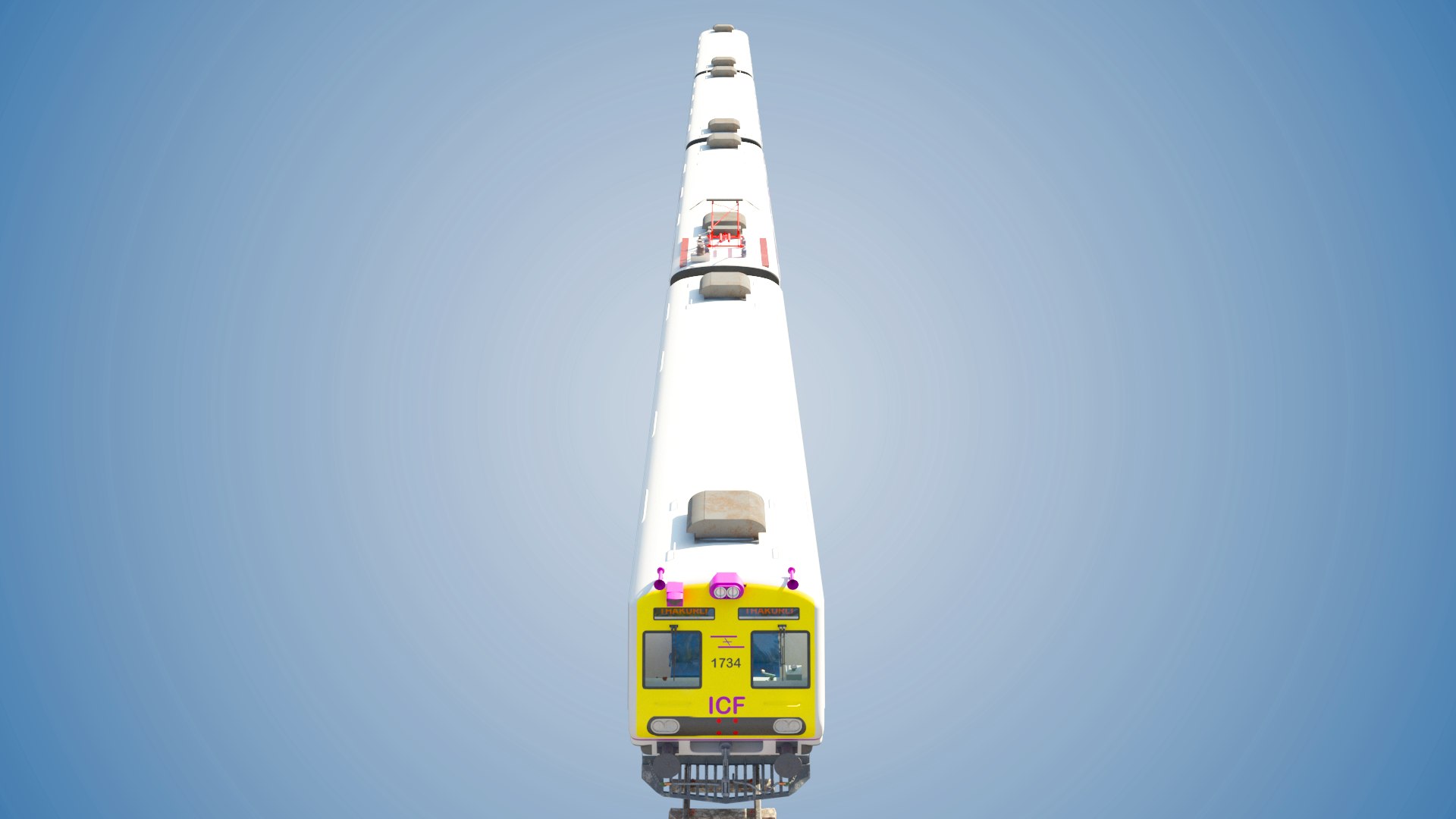 Mumbai Bombardier Emu Local 3D Model - TurboSquid 1672307