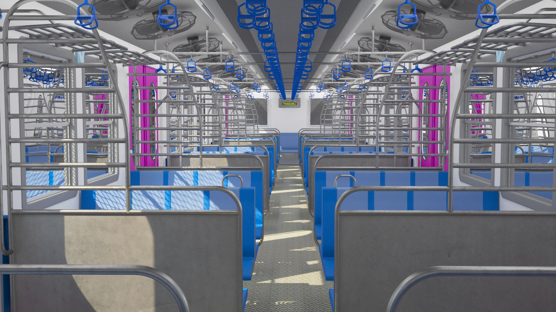 Mumbai Bombardier Emu Local 3D Model - TurboSquid 1672307