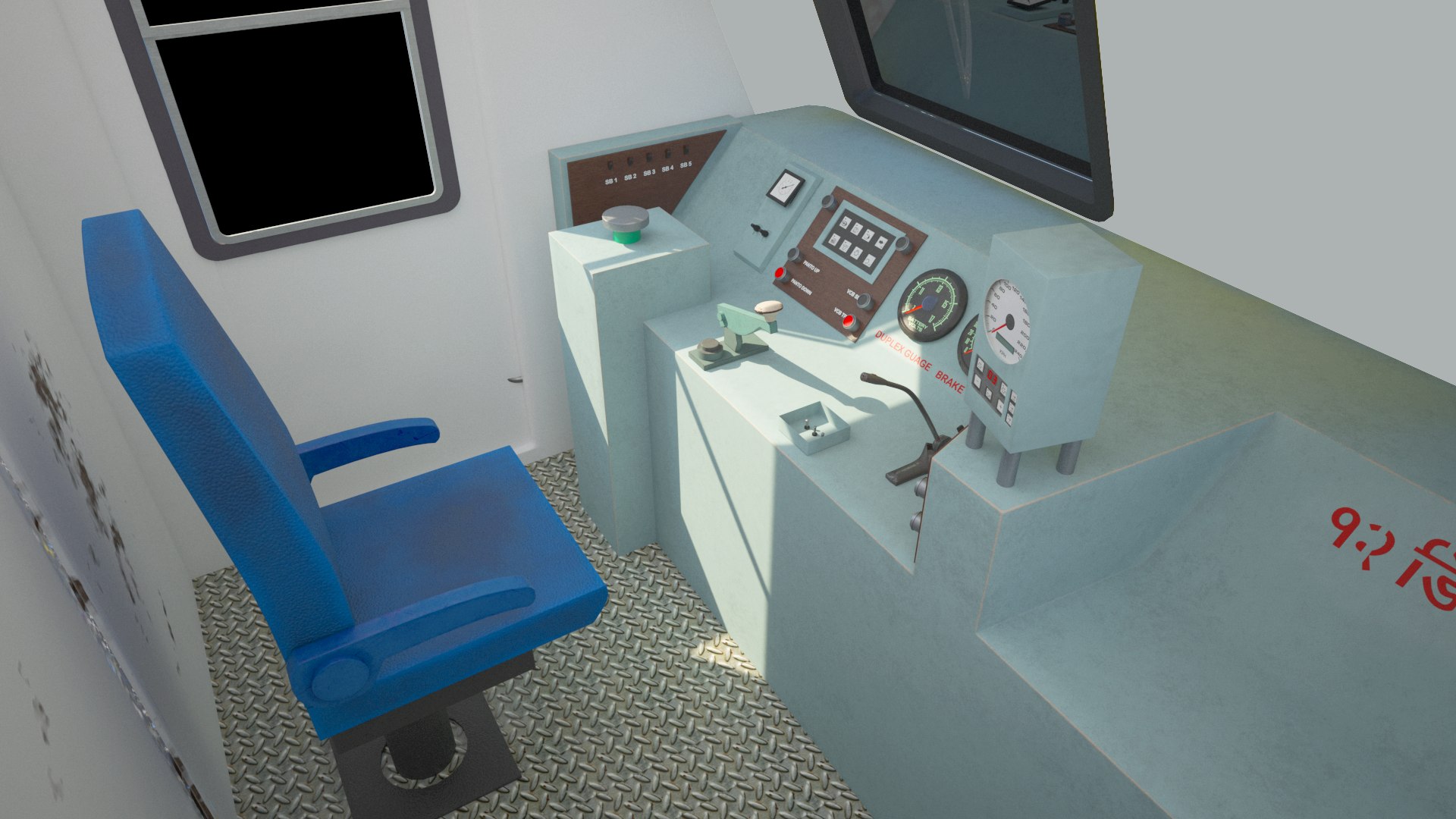 Mumbai Bombardier Emu Local 3D Model - TurboSquid 1672307