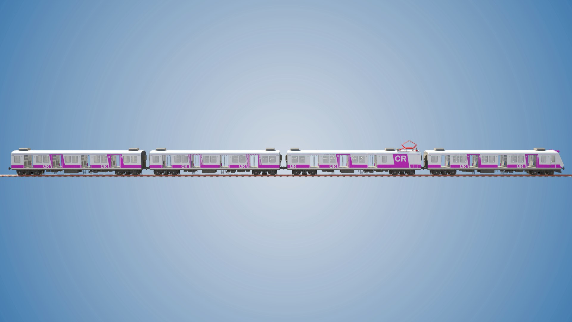 Mumbai Bombardier Emu Local 3D Model - TurboSquid 1672307