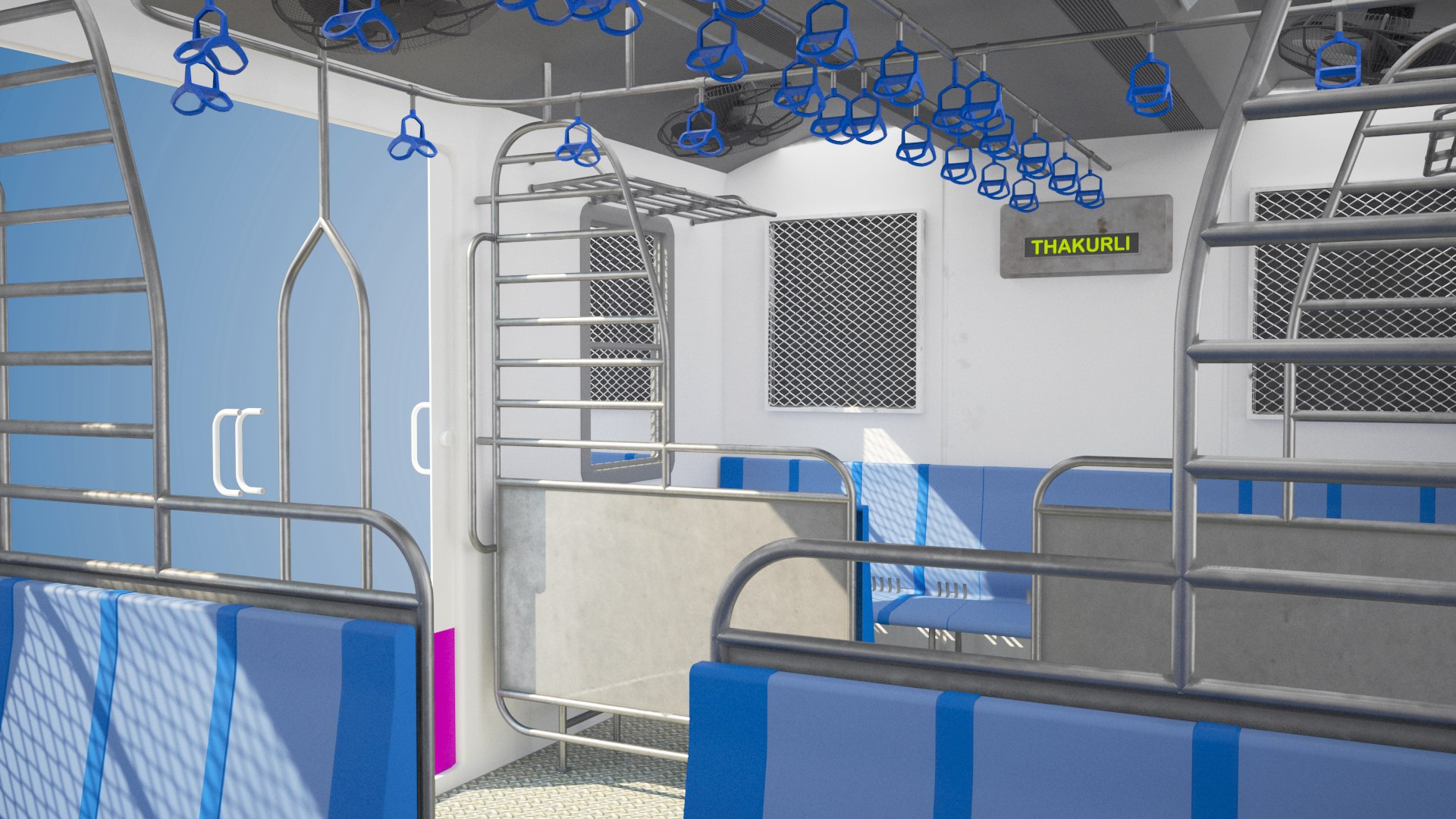 Mumbai Bombardier Emu Local 3D Model - TurboSquid 1672307
