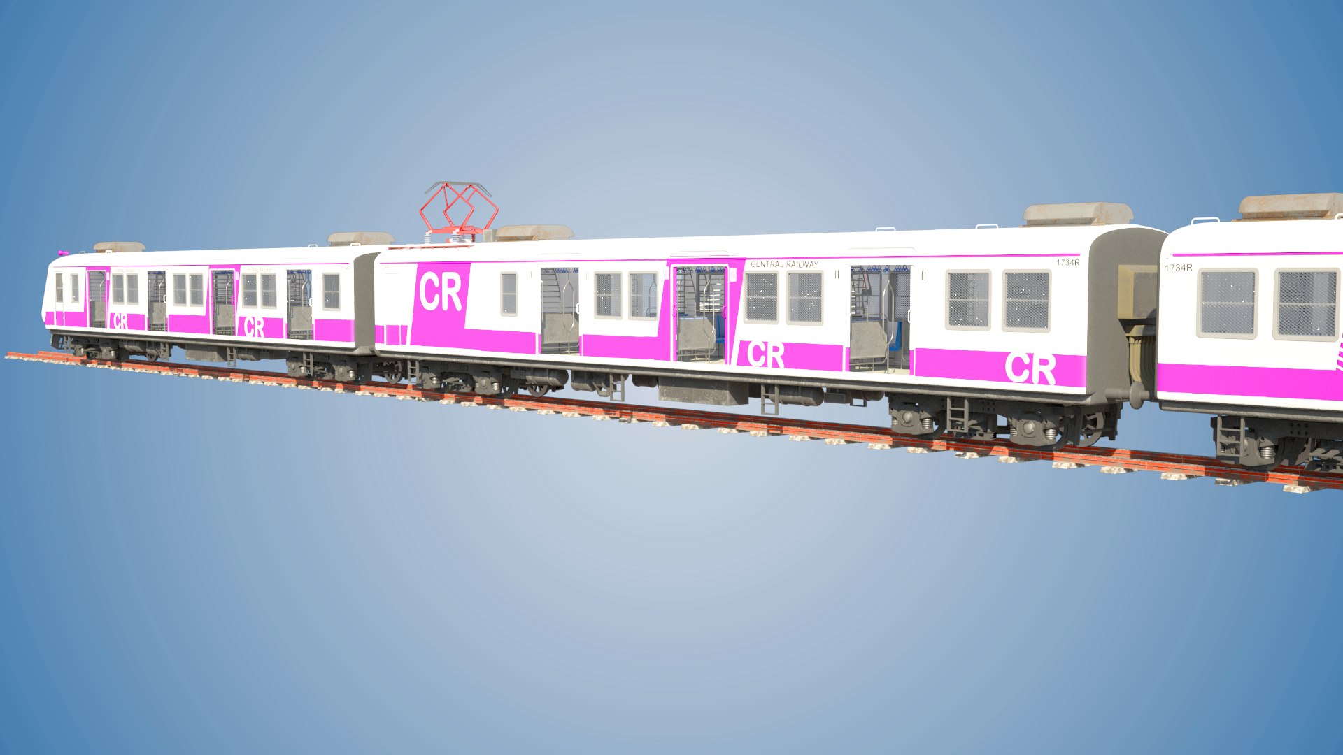 Mumbai Bombardier Emu Local 3D Model - TurboSquid 1672307