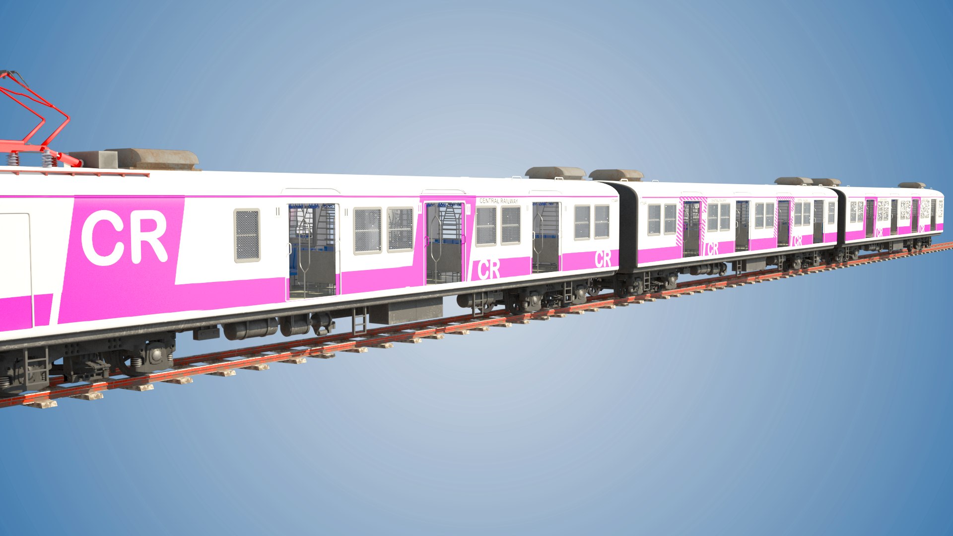 Mumbai Bombardier Emu Local 3D Model - TurboSquid 1672307