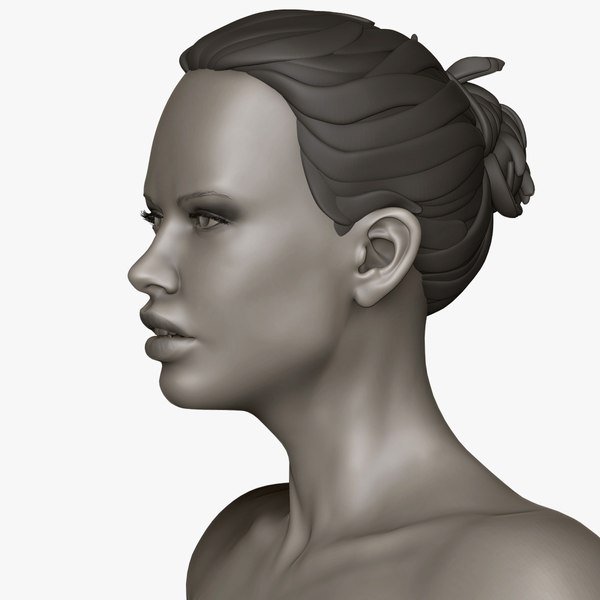 obj zbrush female andrea