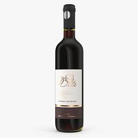 Red Wine Bottle Cabernet