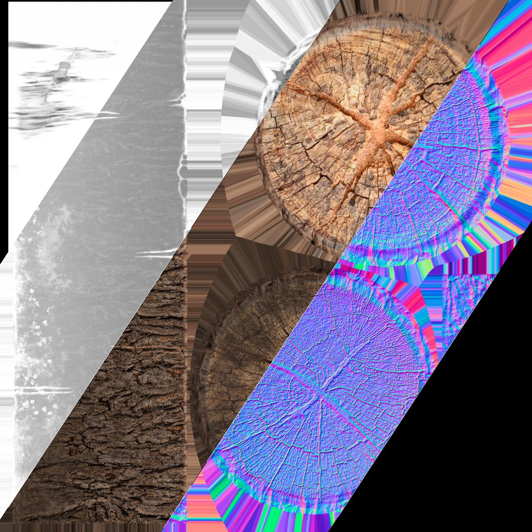 3D Wooden Stump model - TurboSquid 1867033