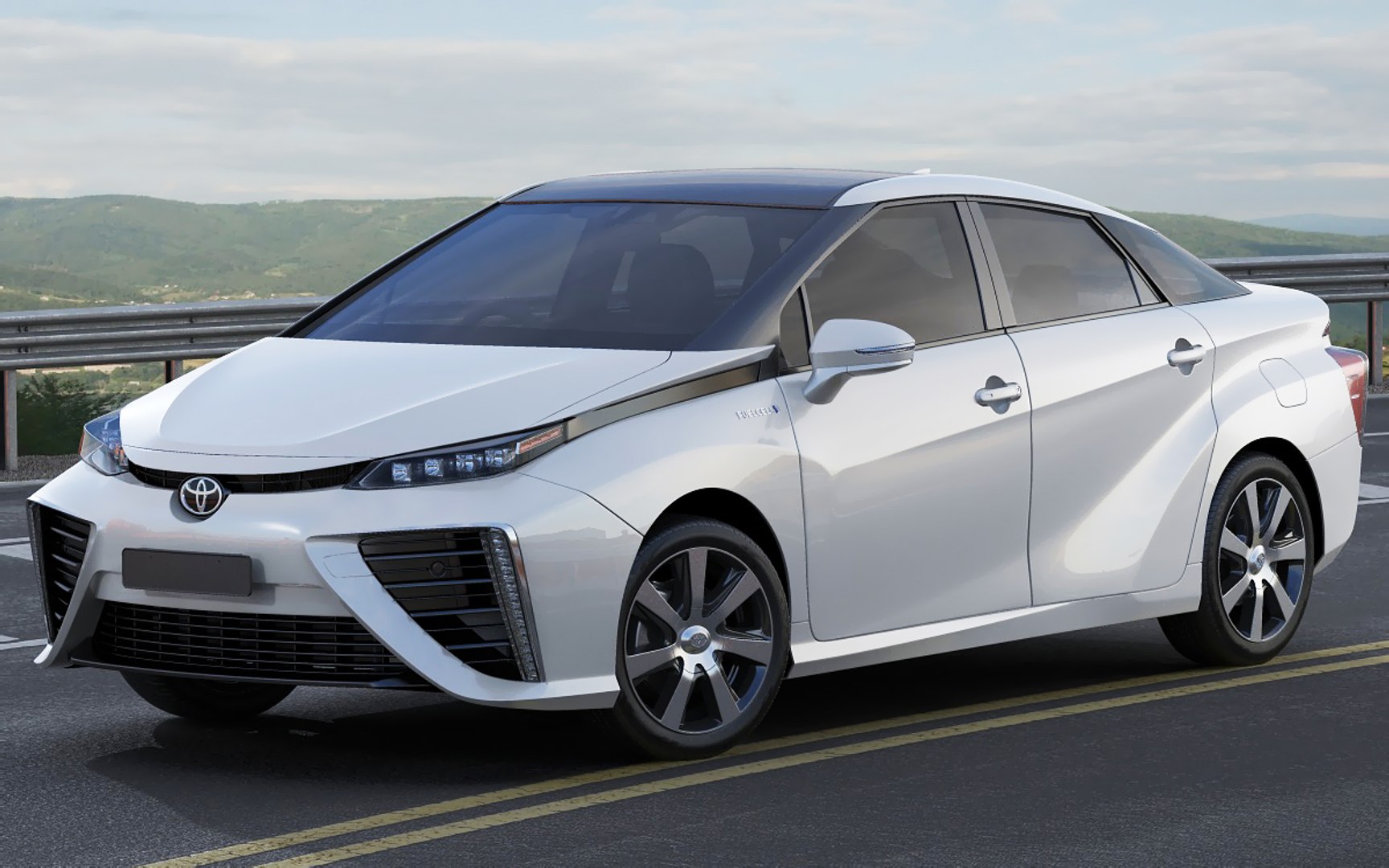 Toyota Mirai 2015 3d C4d