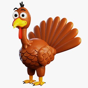 Thanksgiving Turkey 3D
