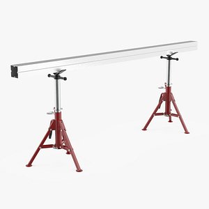 3D Portable Adjustable Jacks with Metal Extrusion