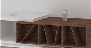 glass ice water droplets model