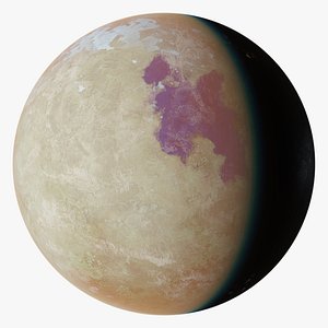 3D Desert Alien Planet 16K