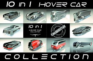 3D 10 1 cool hover car