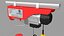 electric hoist 3D model