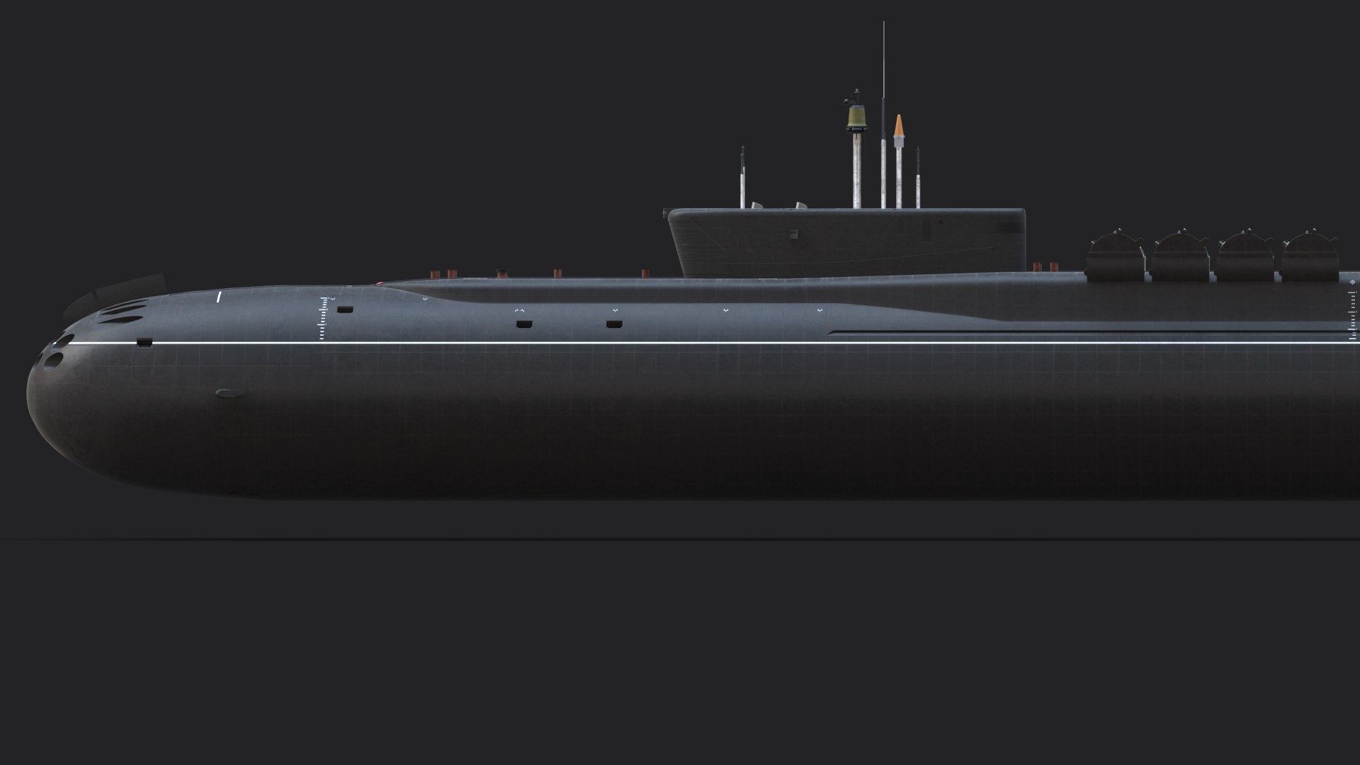 Project 955 Borei Class Model - TurboSquid 1457516