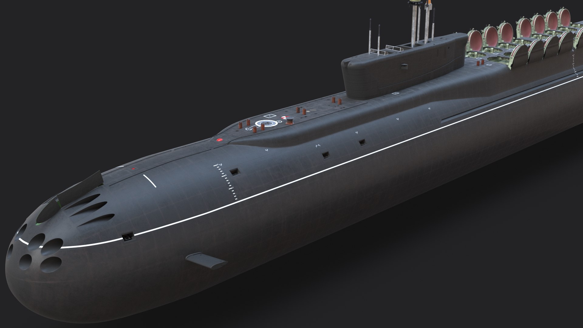 Project 955 Borei Class Model - TurboSquid 1457516