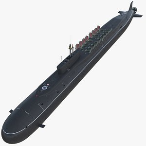 project 955 borei class model