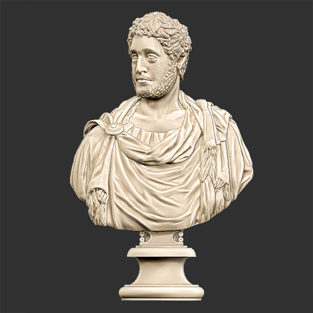 3d Printable Commodus Emperor Model