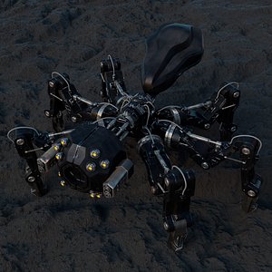 Robotic Spider - Sci Fi - Character