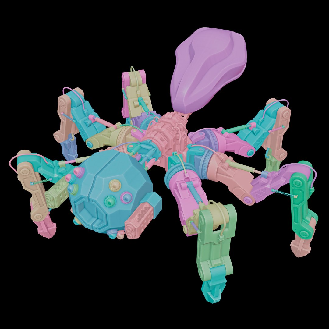character sci fi - 3D model https://p.turbosquid.com/ts-thumb/Bn/esXEj2/wD1dgKcy/arana_object_color/jpg/1586453527/1920x1080/fit_q87/744e40c622451af193600664819625d16bc0a43d/arana_object_color.jpg