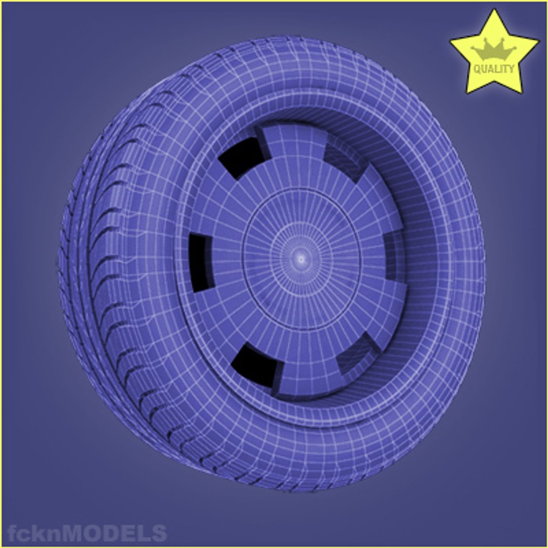 Maya Car Wheel