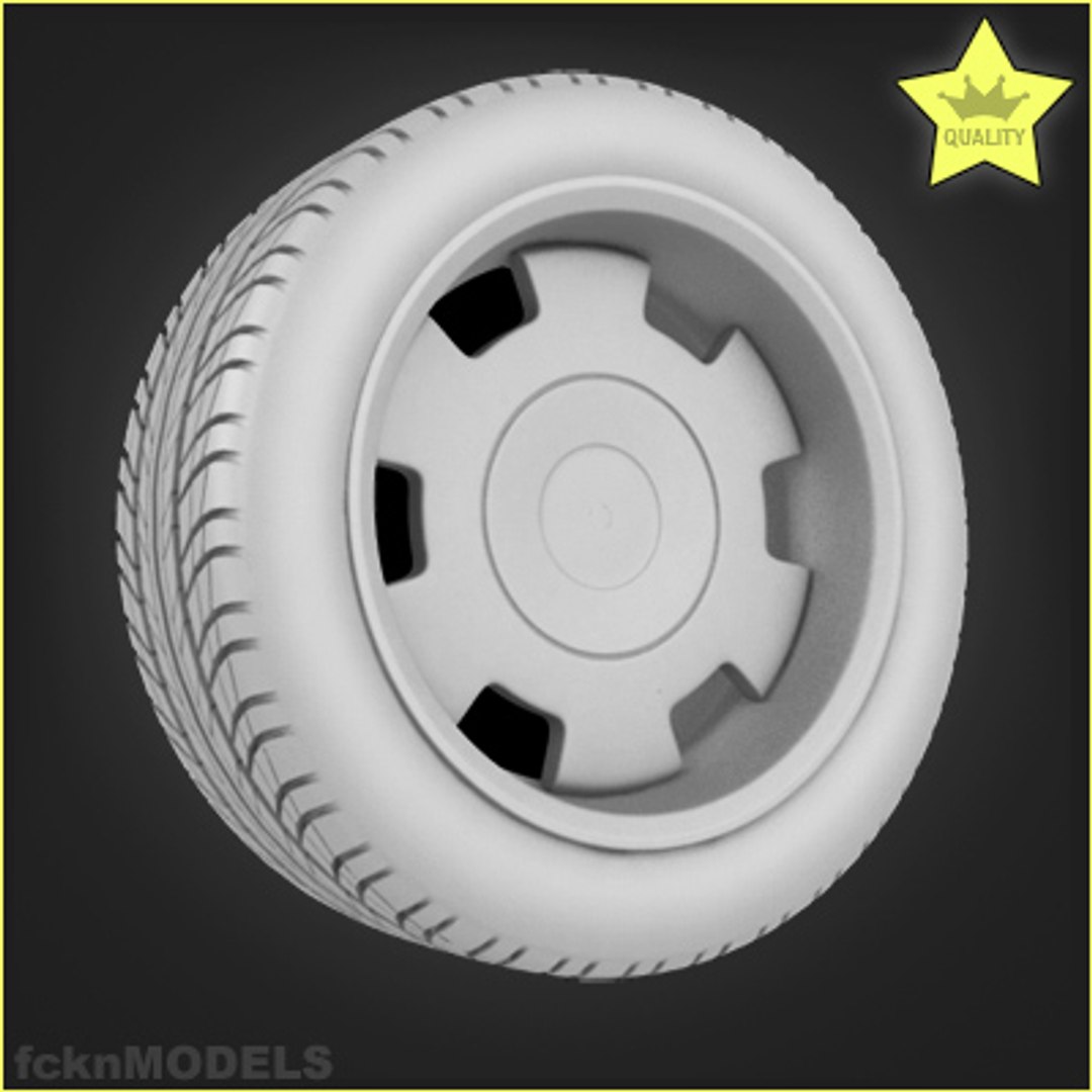 Maya Car Wheel