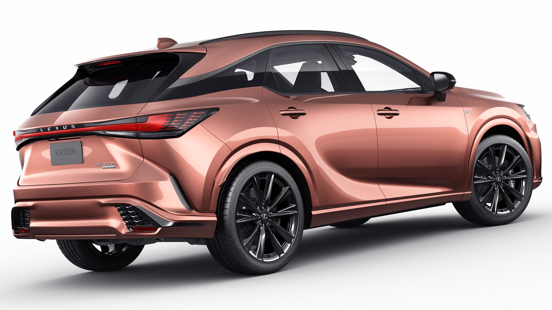 Lexus RX500 F-sport 2023 3D model - TurboSquid 2167727
