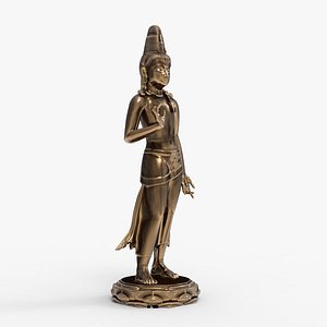 3D Buddha Maitreya New Souvenirs and Statue model model
