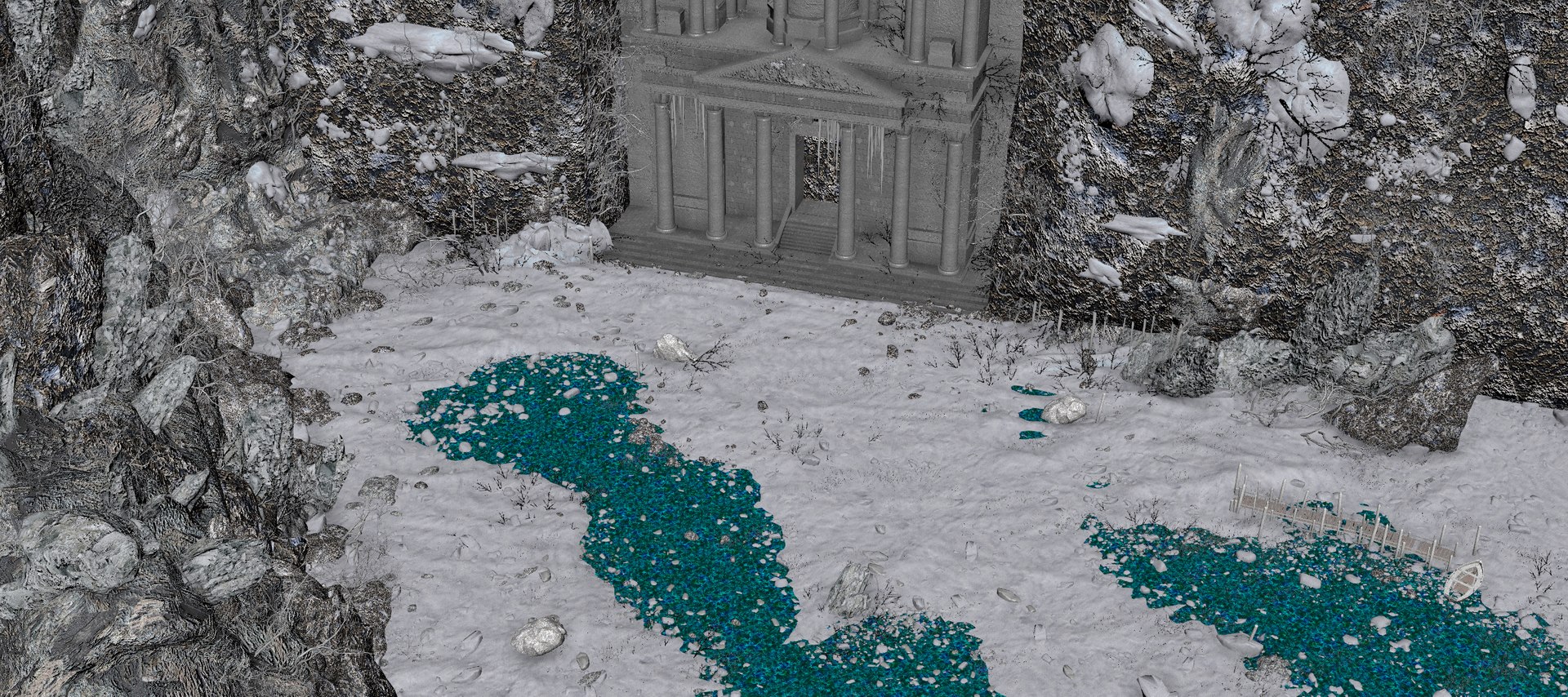 3D Frozen Petra Temple https://p.turbosquid.com/ts-thumb/Bn/mrlMiv/Sy/winterpetra15/jpg/1682013637/1920x1080/fit_q87/9f714f6eccc37b49794437a55e4681f5546841b2/winterpetra15.jpg