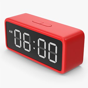 Red Digital Alarm
