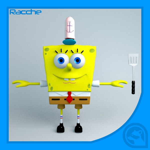 Spongebob Squarepants Blender Models for Download TurboSquid
