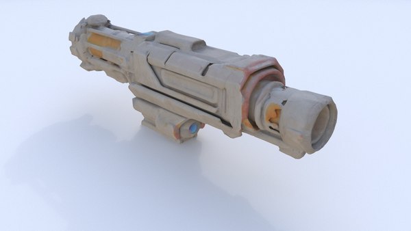 modelo 3d Lanzador de antimateria - TurboSquid 2328978