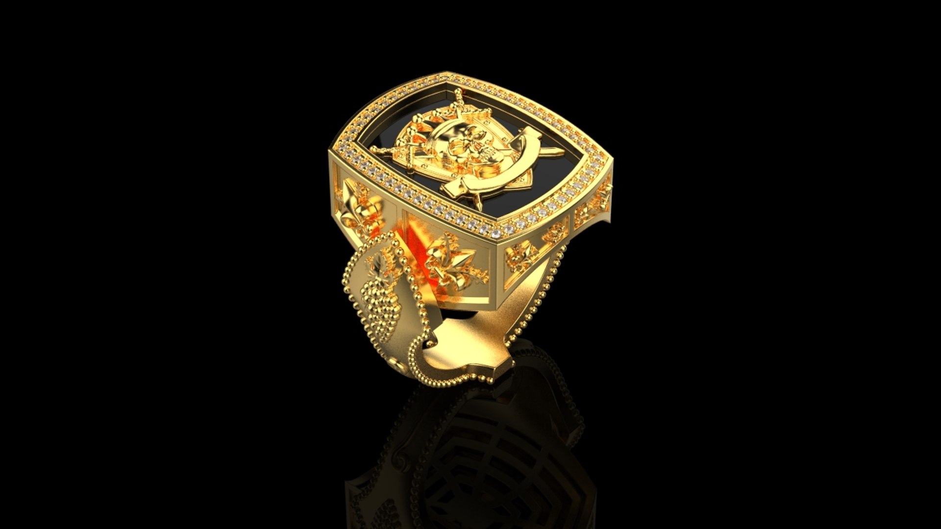 Man ring 290 model - TurboSquid 2121983