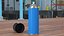 Blue Recycling Aerosol Can