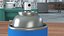 Blue Recycling Aerosol Can
