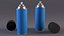 Blue Recycling Aerosol Can