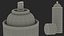 Blue Recycling Aerosol Can