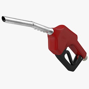gas pump red 3d max