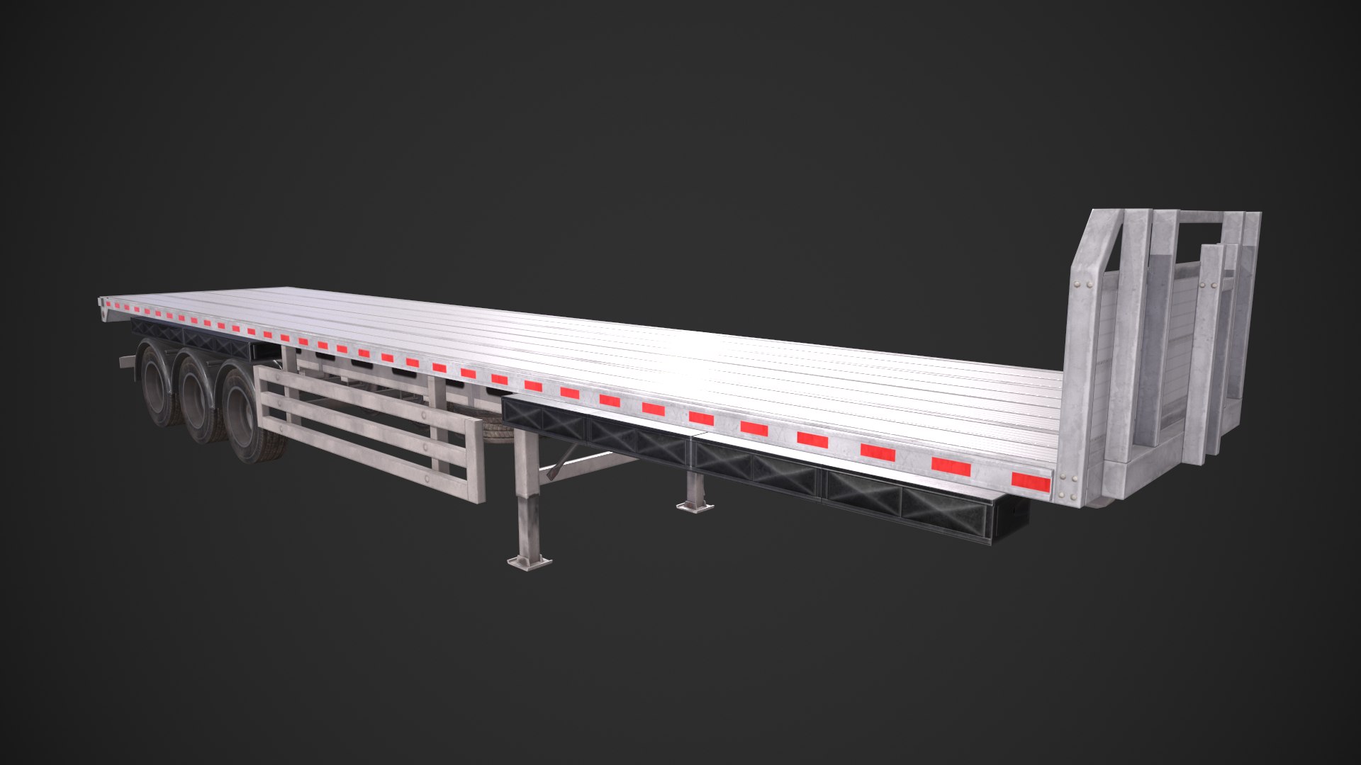 Flatbed Container 3D - TurboSquid 1773477