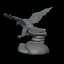 bald eagle sculpture 3D model
