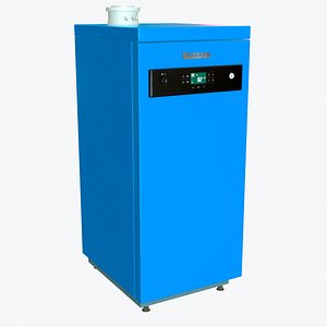 3D gas boiler