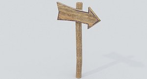 3D Signpost8 model